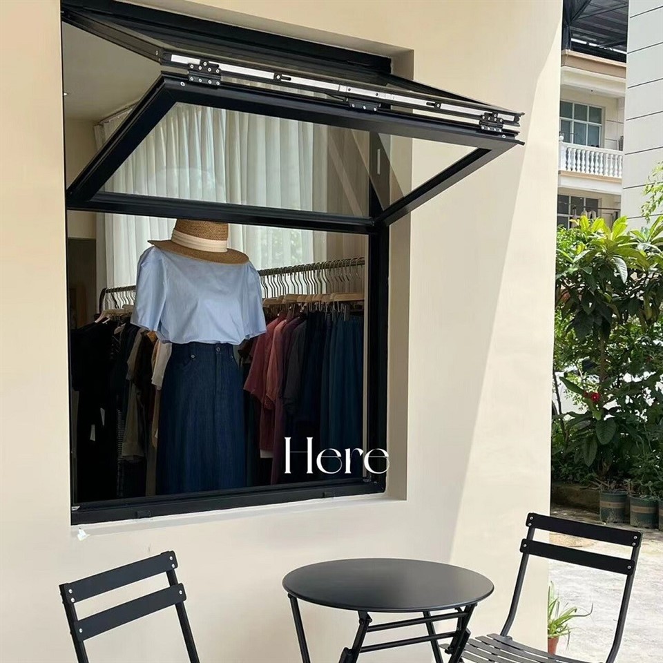 Aluminum Fold Up Windows